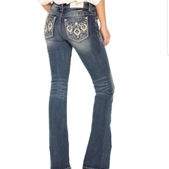 NWT Miss Me "Western Aztec" Jeans - Picture 2 of 7